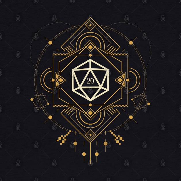 Esoteric D20 Dice of the Mystic by pixeptional